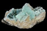 Powder Blue Hemimorphite Cluster - Mine, Arizona #118447-2